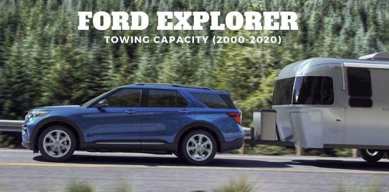 2021-2000 Ford Explorer Towing Capacity Resource Guide