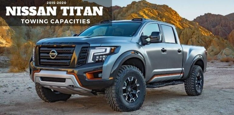 2015-2020 Nissan Titan Towing Capacities