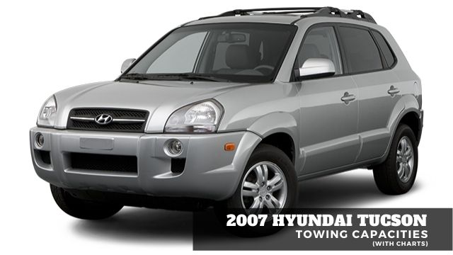 2007 Hyundai Tucson Towing Capacities