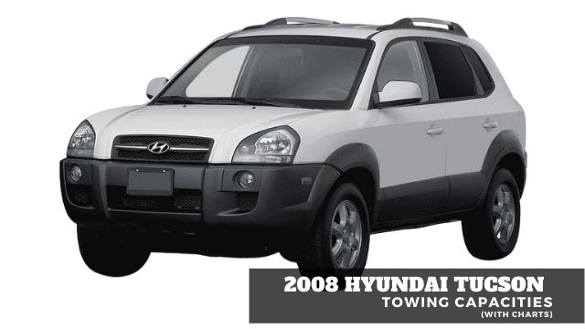 2008 Hyundai Tucson Towing Capacities (With Charts)