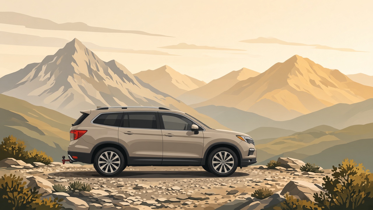 SUV ready for towing — HaulChart